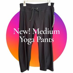 ✅ 3/$20 Sale-VOGO ATHLETICA BLACK YOGA PANTS - NEW! - Retail $48 - WOMEN'S M
